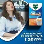 Vicks AntiGrip Zatoki i Katary 650 mg + 16 mg + 4 mg, Granulat für orale Lösung, 10 Beutel