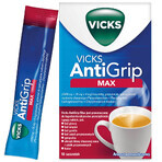 Vicks AntiGrip Max 1000 mg + 16 mg + 4 mg, Granulat für orale Lösung, 10 Beutel