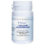 Calcium Gluconicum Farmapol 45 mg, 50 tablets