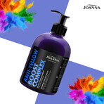 Joanna Professional Anti-Yellow Boost Complex, shampoo tonificante per il colore, 500 g