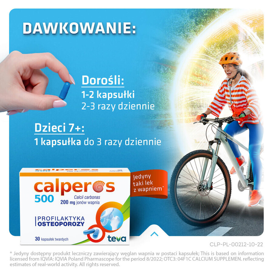 Calperos 500 200 mg, 30 Hartkapseln