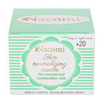 Nacomi, normaliserende crème +20, 50 ml