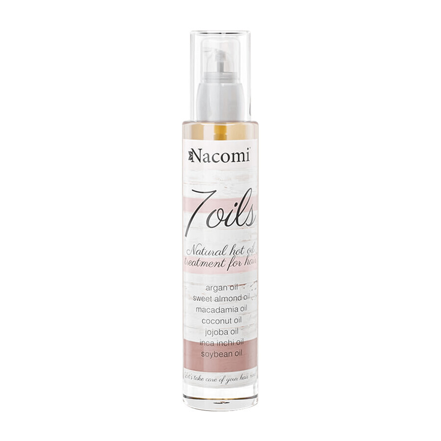 Nacomi 7 Oils, mascarilla de aceite capilar, 100 ml