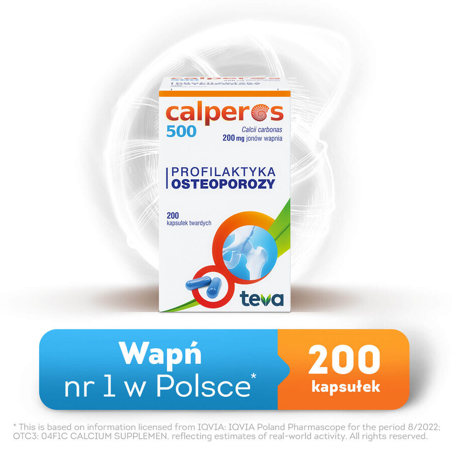 Calperos 500 200 mg, 200 Hartkapseln