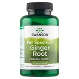 Swanson Ginger Root, Ginger, 100 capsules