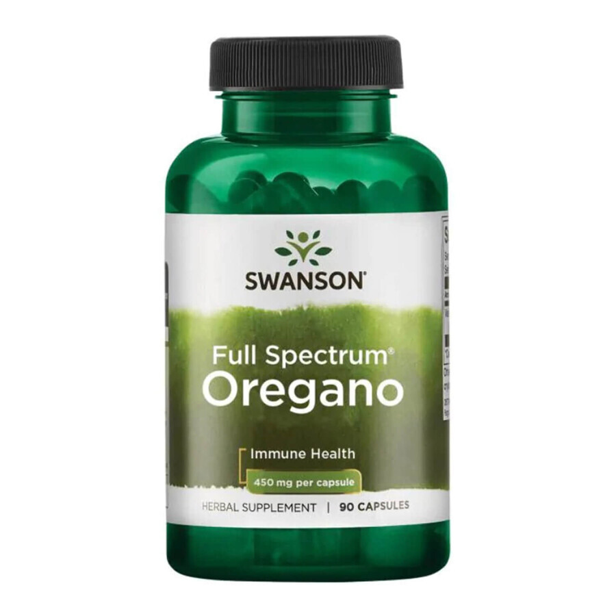 Swanson Full Spectrum Oregano, 90 capsules