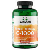 Swanson Timed-Released C-1000 mit Hagebutten, Vitamin C 1000 mg mit Hagebutten, 250 Tabletten mit verlängerter Wirkstofffreisetzung