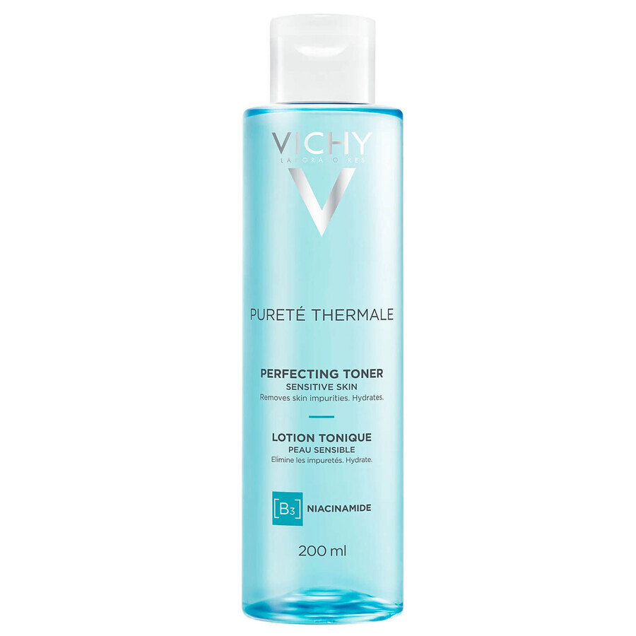 Vichy Purete Thermale, erfrischendes Tonikum, für empfindliche Haut, 200 ml