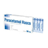 Paracetamol Hasco 80 mg, Zäpfchen, 10 Stück