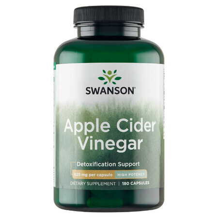 Swanson Vinaigre de Cidre de Pommes, 180 gélules