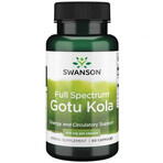 Swanson Vollspektrum Gotu Kola, Centella Asiatica, 60 Kapseln