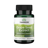 Swanson Grape Seed Extract MegaNatural Gold, extract de semințe de struguri, 60 capsule