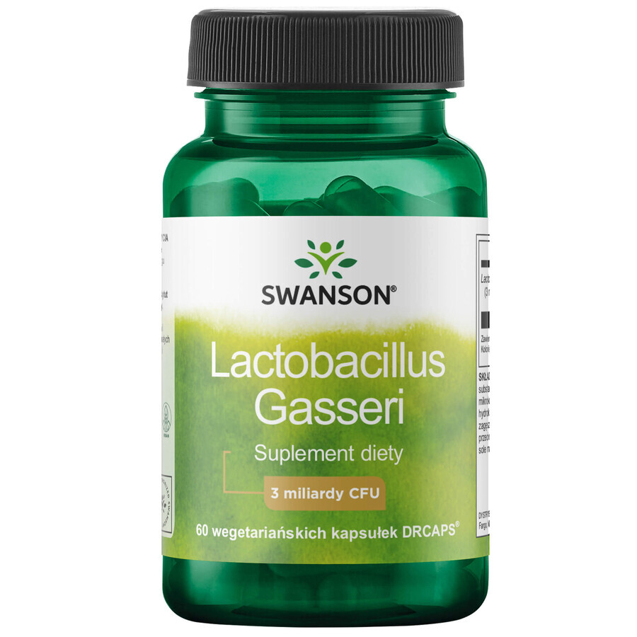 Swanson Lactobacillus Gasseri, 60 gélules végétales