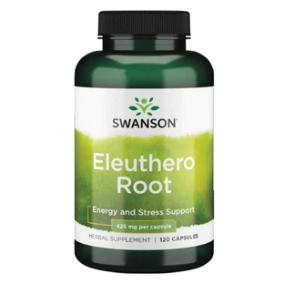 Swanson Eleuthero-Wurzel, sibirischer Ginseng, 120 Kapseln