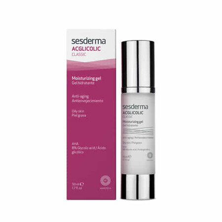 Sesderma ACglicolic Feuchtigkeitsgel für fettige Haut Classic, 50 ml