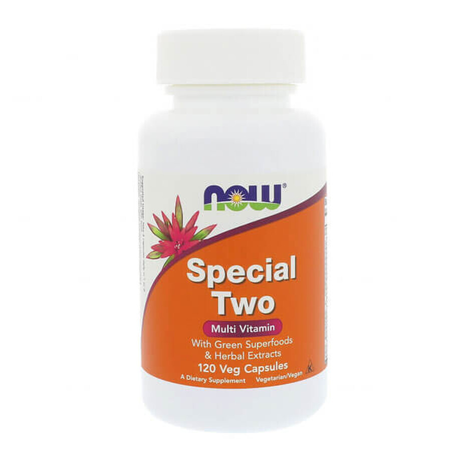 Now Foods Special Two, vitaminen- en mineralenpakket, 120 vegetarische capsules