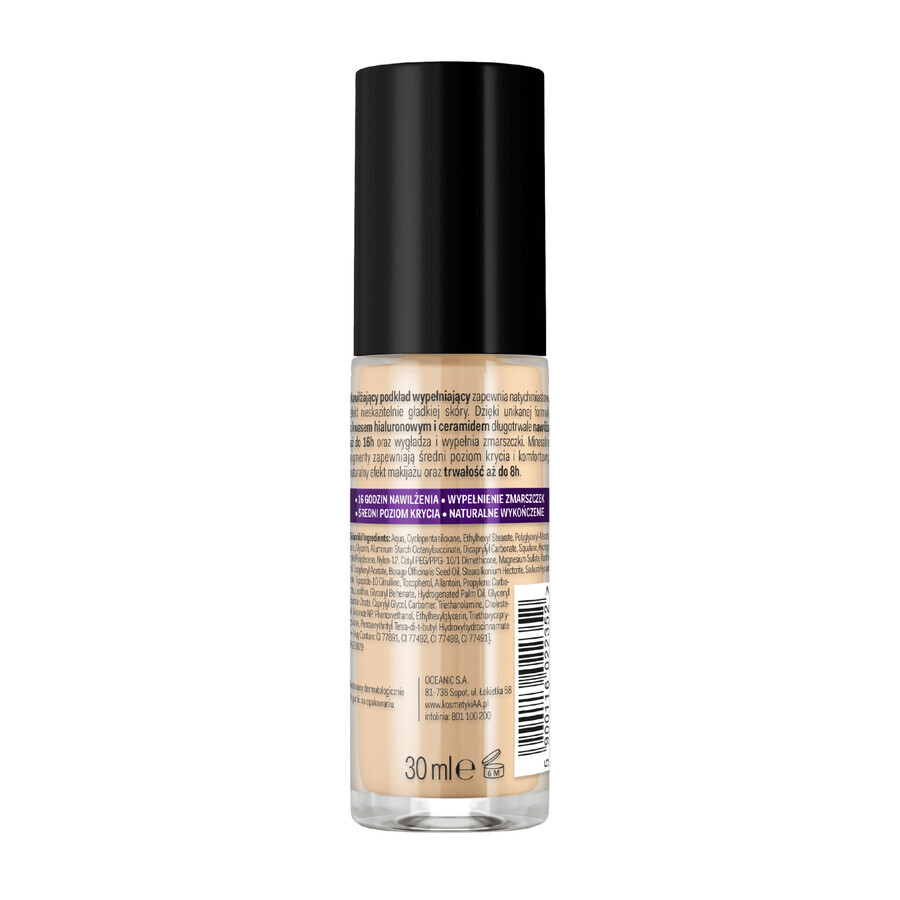 AA MakeUp, Falten auffüllende Grundierung Filler, Nr. 103, hellbeige, 30 ml