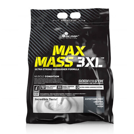 Olimp, MaxMass 3XL, sabor fresa, 6000 g