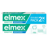 Elmex Sensitive Whitening tandpasta met aminfluoride, 2 x 75 ml 