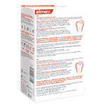 Kit Elmex contre les caries, bain de bouche, 400 ml + dentifrice, 75 ml