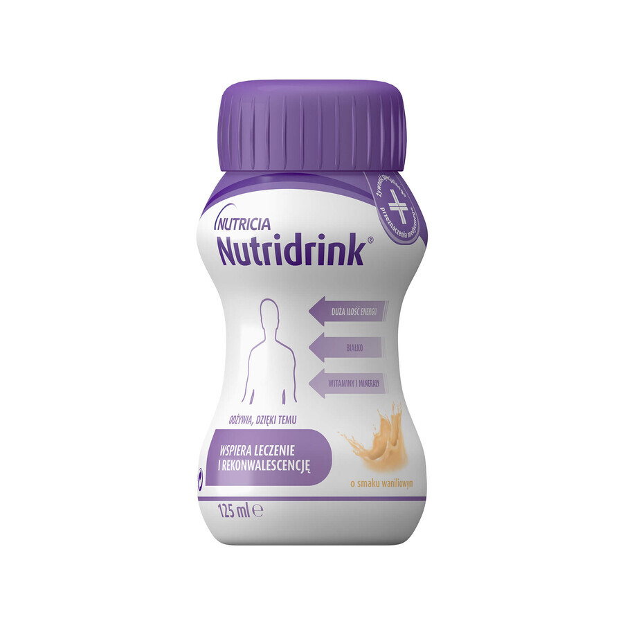 Nutridrink, gusto vaniglia, 4 x 125 ml