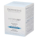 Dermedic Hydrain 3 Hialuro, ultra-feuchtigkeitsspendendes Gesichtscreme-Gel, trockene Haut, 50 ml