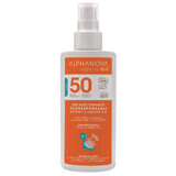 Alphanova Sun Kids Bio, sun protection spray for children, hypoallergenic, SPF 50, 125 g