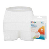 AKUKU, postnatal panties, mesh, reusable, size M, 2 pieces