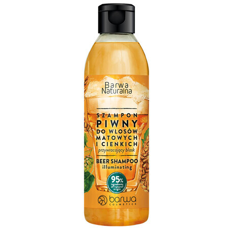 Barwa Birra Naturale, shampoo per ridare lucentezza 300 ml