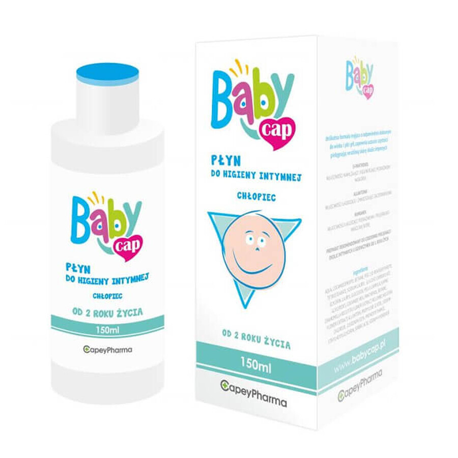 Babycap Boy, líquido de higiene íntima a partir de 2 años, 150 ml