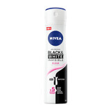 Nivea, antiperspirant spray, Invisible Black &amp; White, Transparent, 150 ml