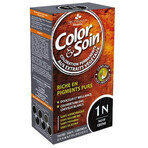 Color&amp;Soin, Haarfärbemittel, 1N, Ebenholzschwarz, 135 ml