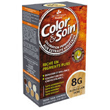 Color&amp;Soin, Haarfärbemittel, 8 g, goldenes Hellblond, 135 ml