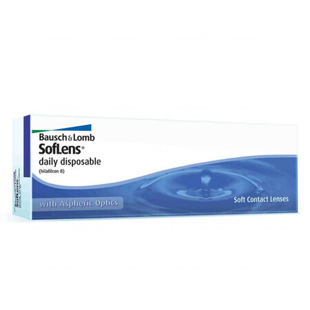 SofLens lentile de contact zilnice de unică folosință, 1 zi, -2.50, 30 buc