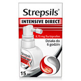 Strepsils Intensive Direct 8.75 mg, oral spray, solution, 15 ml