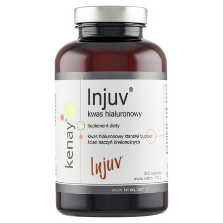 Kenay Injuv, hyaluronic acid, 300 capsules