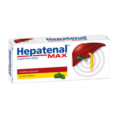 Hepatenal Max, 60 tablets