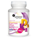 Aliness Vitamin K2 MK-7 Forte 200 µg + D3 2000 IU, 60 Kapseln