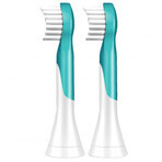 Philips Sonicare für Kinder 3+, elektrische Zahnbürstenaufsätze, austauschbar, mini, HX6032/33, 2 Stück