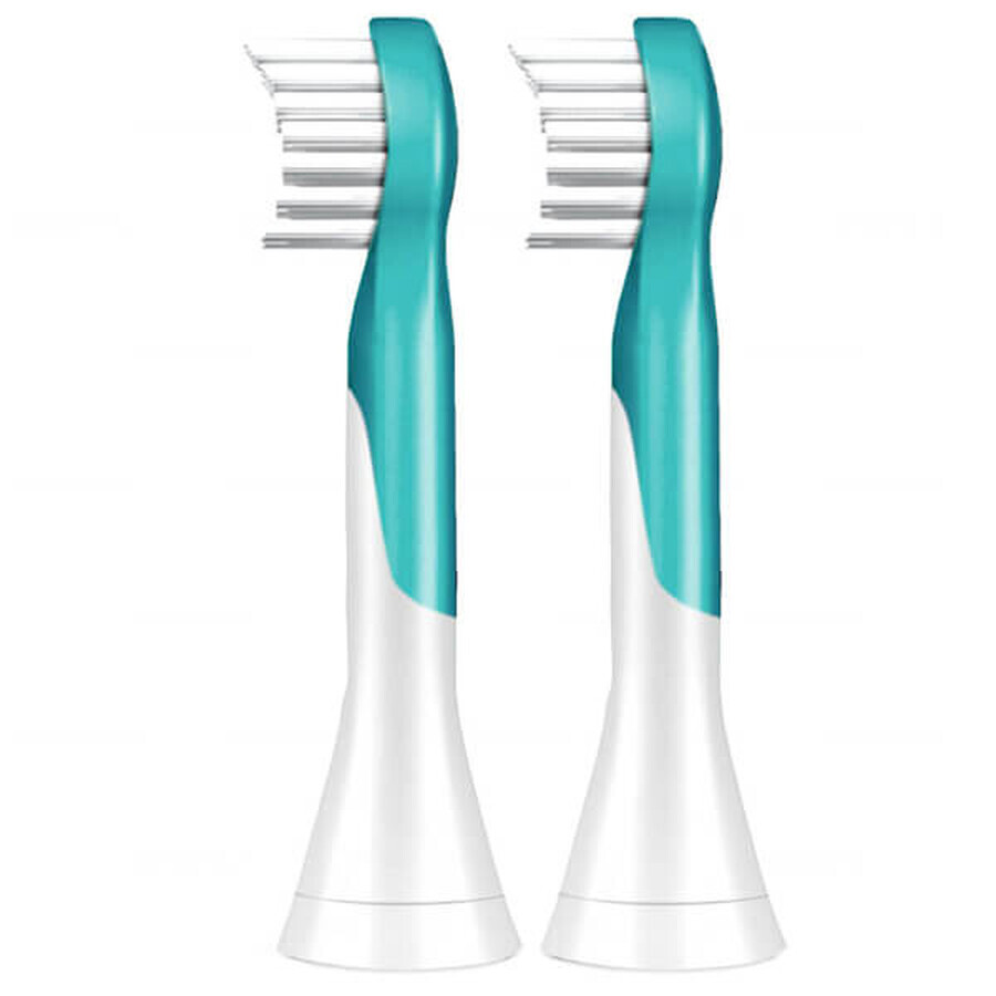 Philips Sonicare für Kinder 3+, elektrische Zahnbürstenaufsätze, austauschbar, mini, HX6032/33, 2 Stück