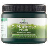 Swanson D-Mannose Powder, D-mannoză, 50 g