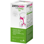 ZatoGrip Baby 1+, Sirup für Kinder, Himbeergeschmack, 120 ml