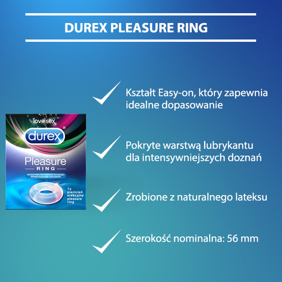 Durex Pleasure Ring, Erektionsring