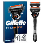 Gillette Fusion Proglide FlexBall, aparat de ras cu două lame interschimbabile, 1 buc