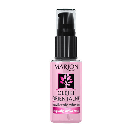 Marion, Orientalische Öle, Feuchtigkeitspflege für das Haar, Mandel und Wildrose, 30 ml