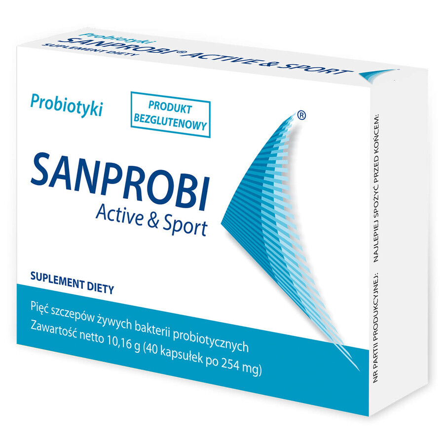 Sanprobi Active &amp; Sport, 40 capsule