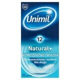 Unimil Natural+, klassische Kondome, 12 Stück