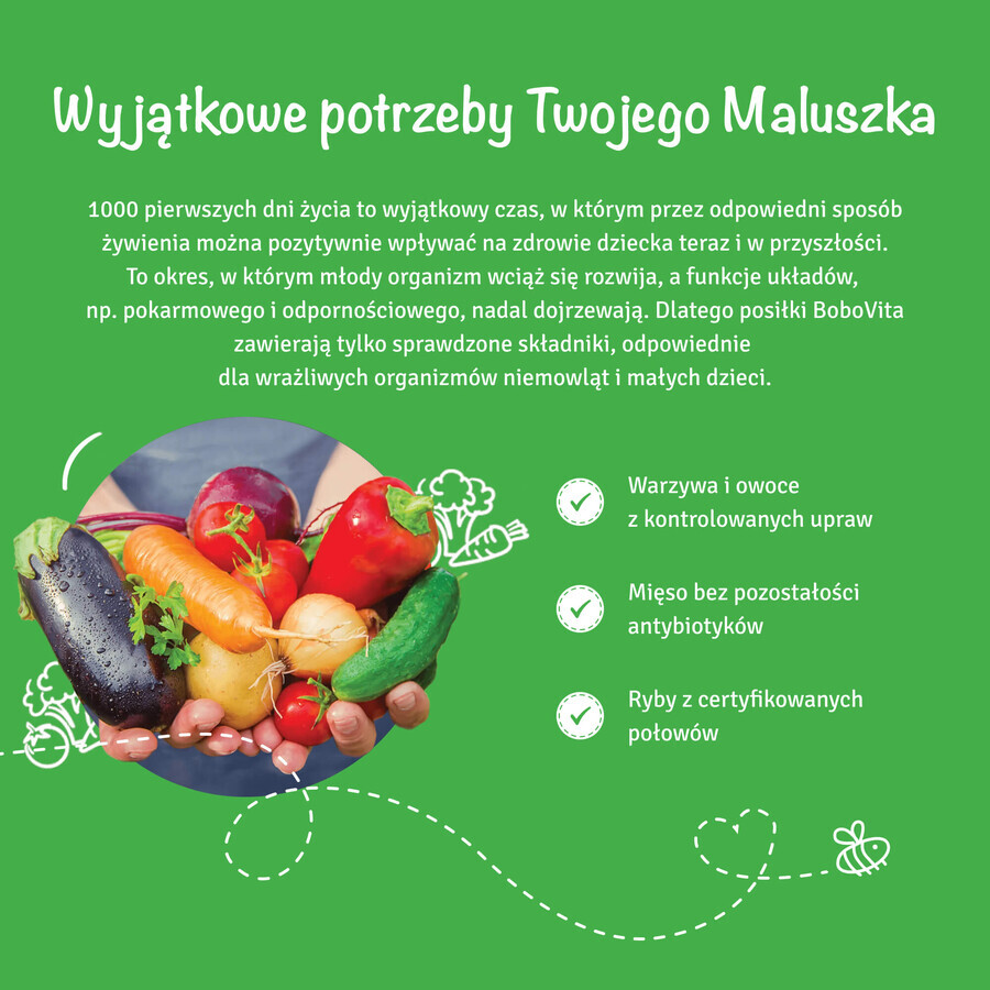 BoboVita Porcja Zbóż Pap manna, perzik-banaan, melk, geen suiker toegevoegd, na 4 maanden, 210 g