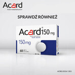 Acard 75 mg, 60 enterale tabletten