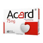 Acard 75 mg, 60 enterale tabletten